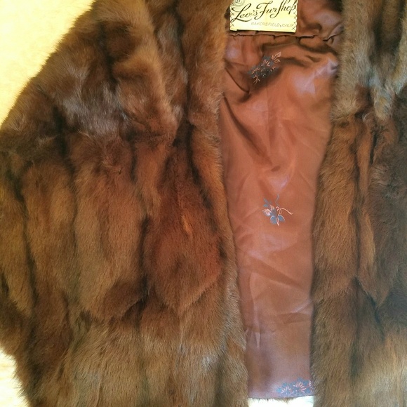 VINTAGE Mink Stole-100% real fur - Picture 3 of 7